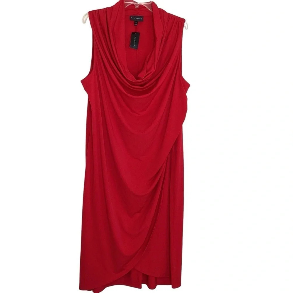 Lane Bryant Red Maxi Dress